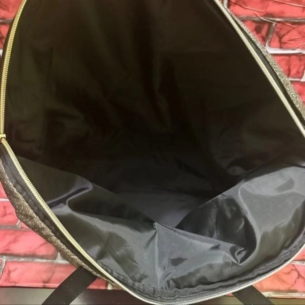 Victoria's Secret Gold Tote Bag
